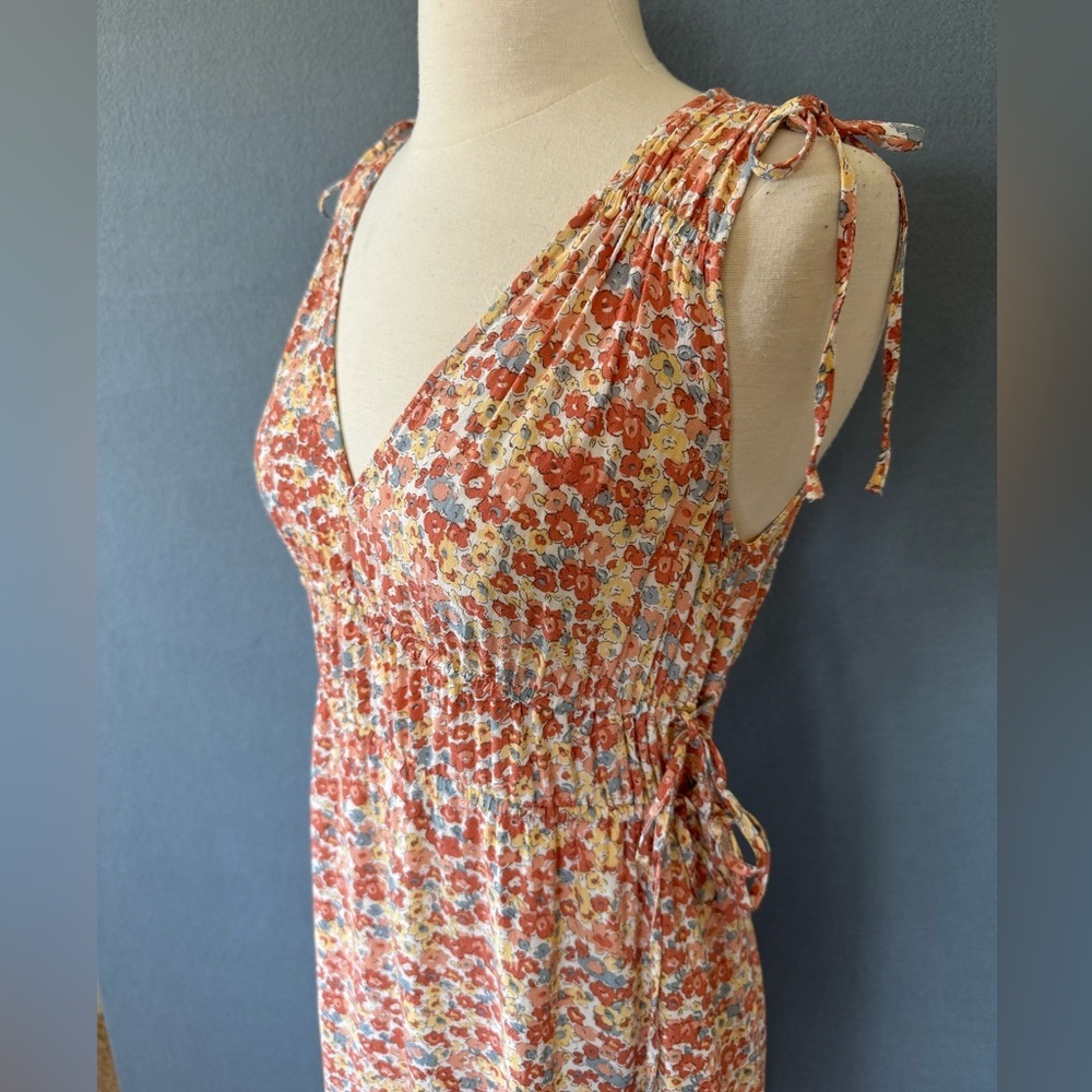 Rails Constantine Floral Midi Dress Multi Wildflower Sleeveless - Picture 12 of 13